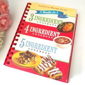 Favorite 3 IN 1 Brand Name 3 4 & 5 Ingredient Cookbook